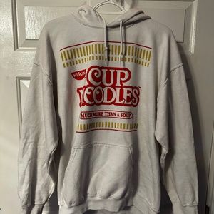 White Ramen Noodle Sweatshirt